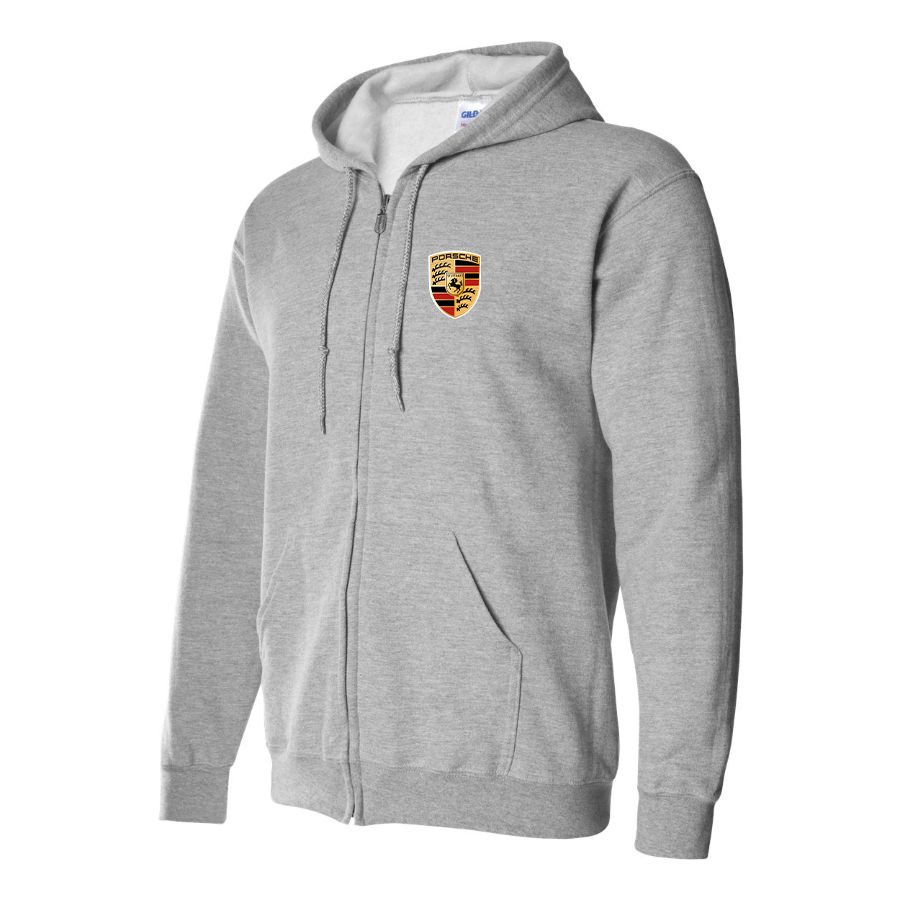 Men’s Porsche Car Zipper Hoodie