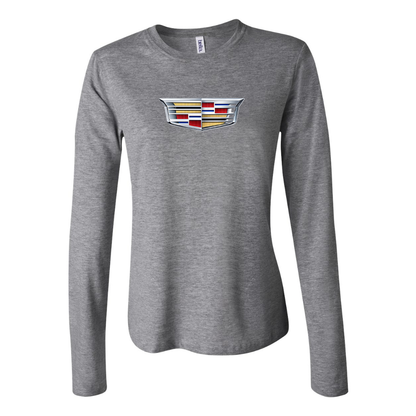 Women's Cadillac Car Long Sleeve T-Shirt