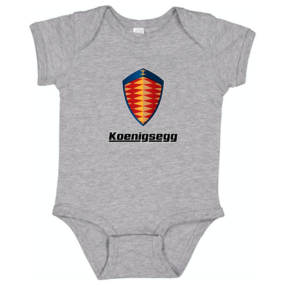 Koenigsegg Car Baby Romper Onesie