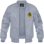 Men's Hogwarts Emblem Harry Potter Movie Lightweight Bomber Jacket Windbreaker Softshell Varsity Jacket Coat