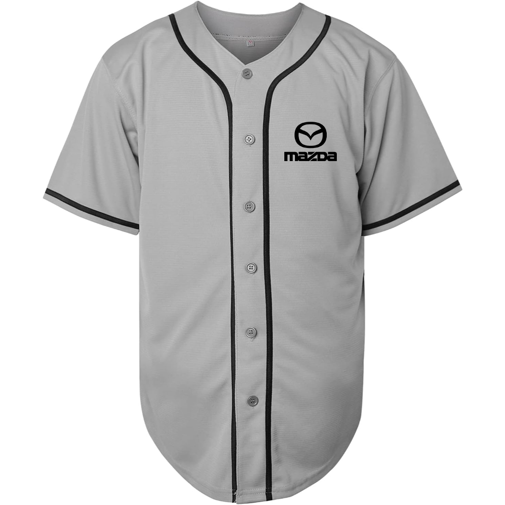 Men’s Mazda Car Baseball Jersey