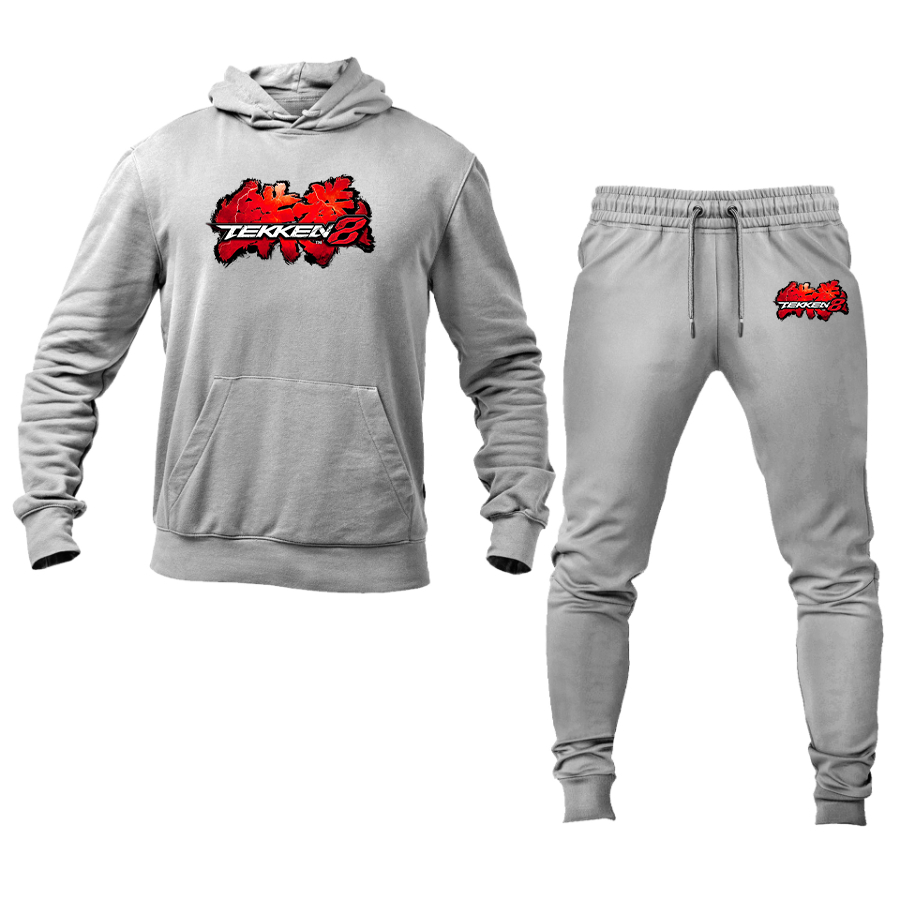 Men's Tekken 8 Game PS5 Hoodie Joggers Set