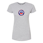 Women's Chile National Soccer Team  Round Neck T-Shirt