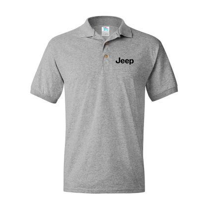 Men’s Jeep Car Dry Blend Polo