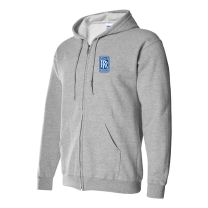 Men’s Rolls Royce Motorsport Car Zipper Hoodie