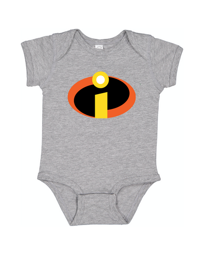 The Incredibles Cartoon Baby Romper Onesie