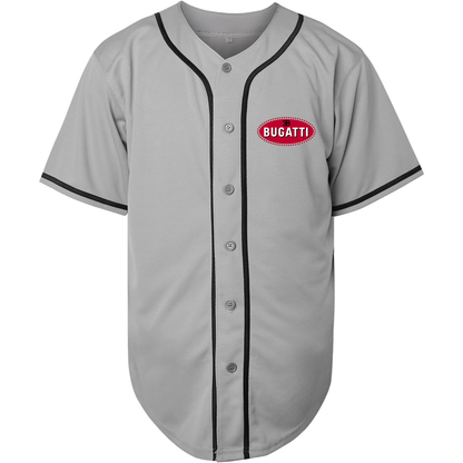 Men’s Bugatti Car Baseball Jersey