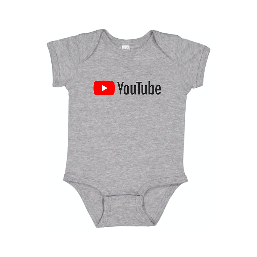 YouTube Social Video Steaming Baby Romper Onesie