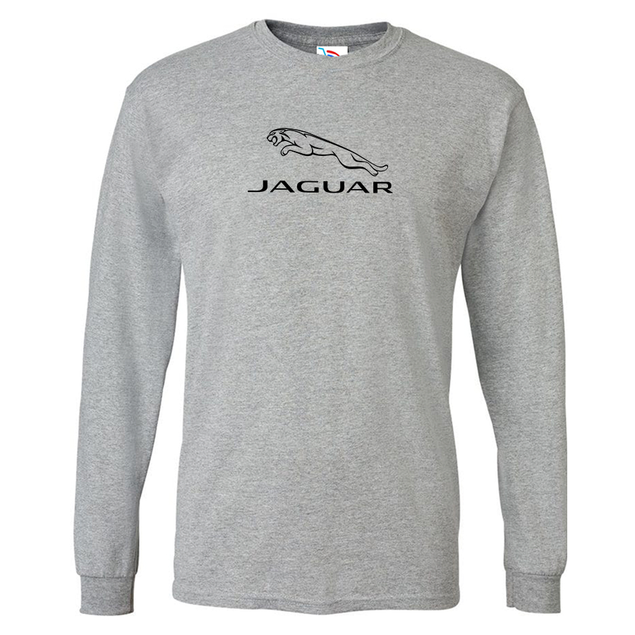 Youth Kids Jaguar Symbol Car Long Sleeve T-Shirt