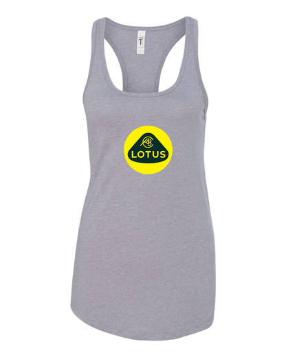 Women's Lotus Car Racerback Tank Top