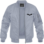 Men's New Batman DC Universe Superhero  Lightweight Bomber Jacket Windbreaker Softshell Varsity Jacket Coat