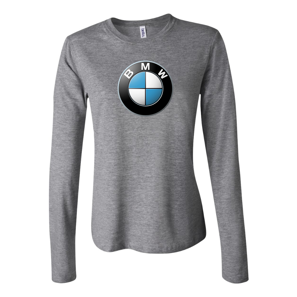 Women's BMW Motorsports Car Long Sleeve T-Shirt