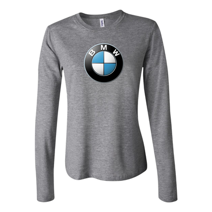 Women's BMW Motorsports Car Long Sleeve T-Shirt