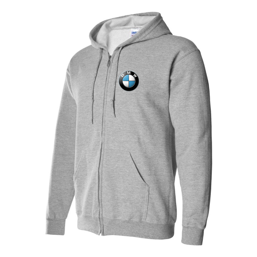 Men's BMW Motorsports Car Zipper Hoodie