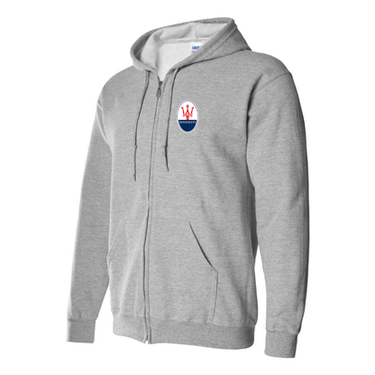 Men’s Maserati Car Zipper Hoodie