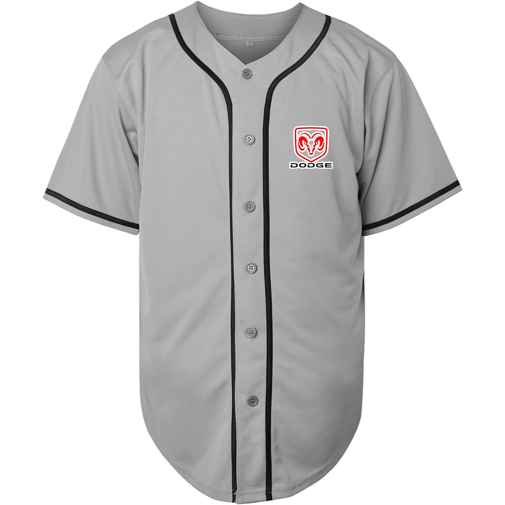 Men’s Dodge Car Baseball Jersey