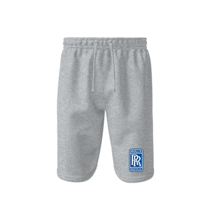 Men’s Rolls Royce Motorsport Car Athletic Fleece Shorts