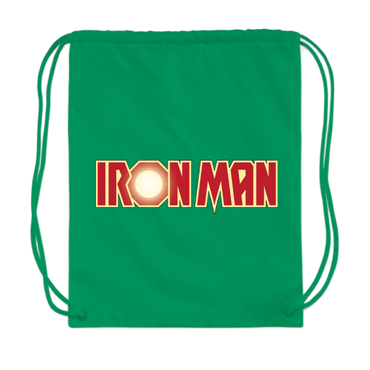 Iron Man Marvel Superhero Drawstring Bag