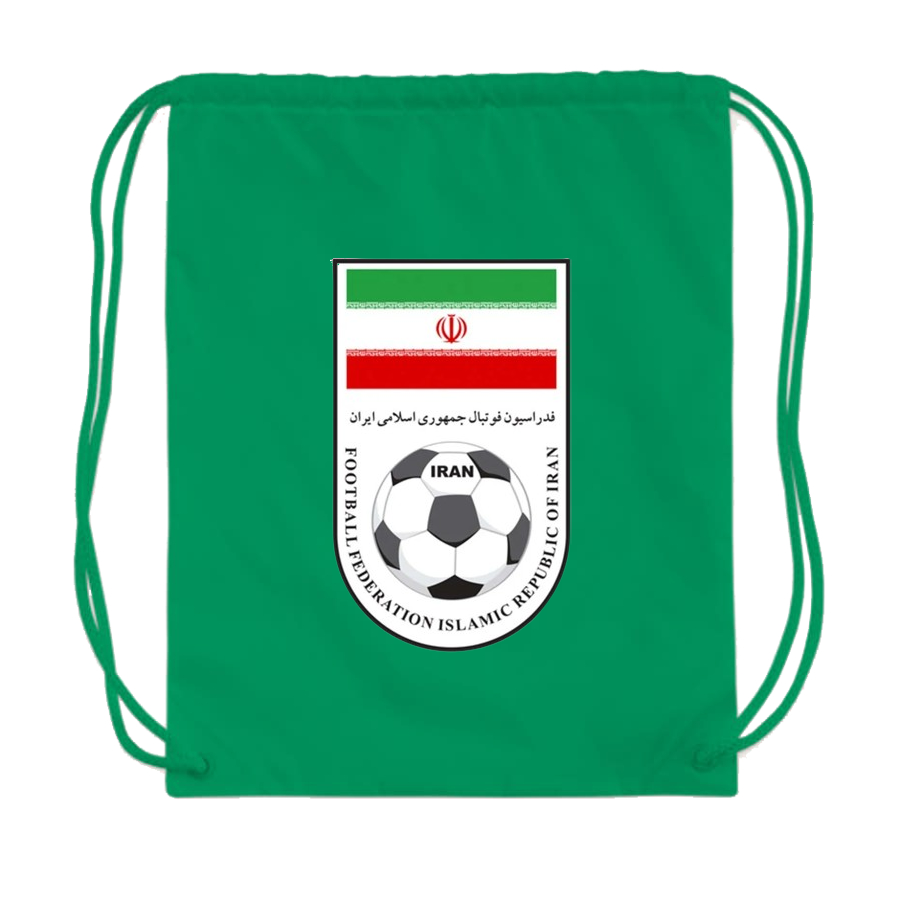 Iran National Soccer Team Drawstring Bag