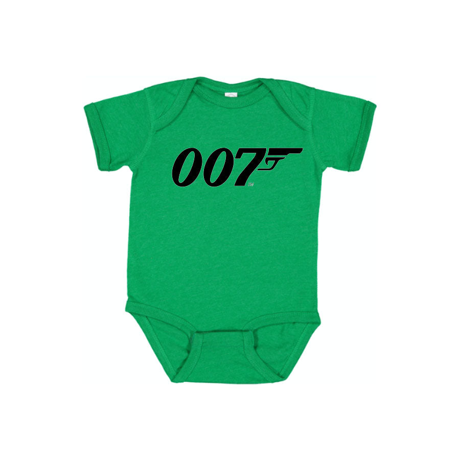 007 James Bond Movie Baby Romper Onesie