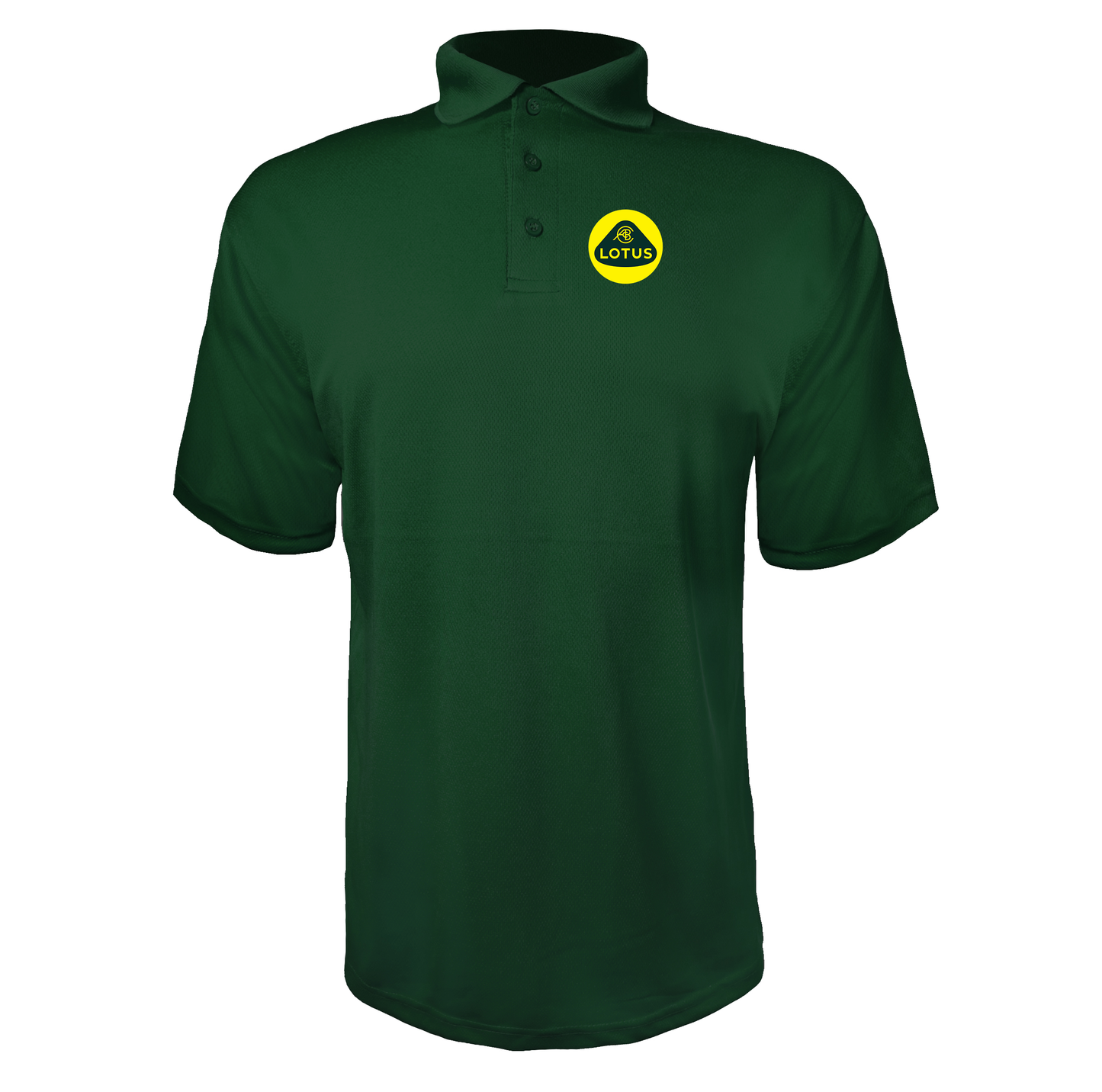 Men’s Lotus Car Polyester Polo