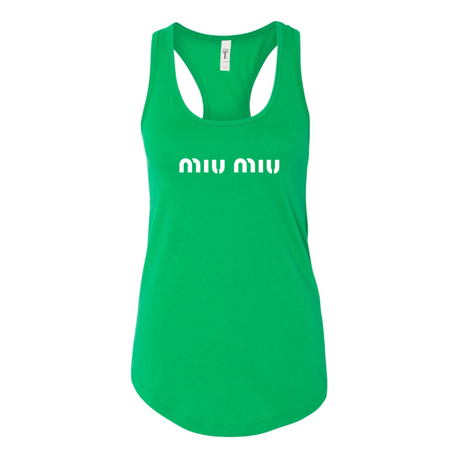 Women's Miu Miu Racerback Tank Top