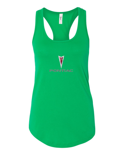 Women's Pontiac Car Racerback Tank Top