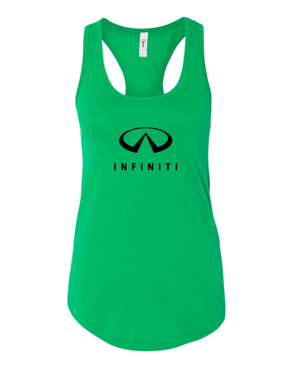 Women's Infiniti Luxury Car Racerback Tank Top