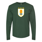 Men's Uruguay National Soccer Team Long Sleeve T-Shirt