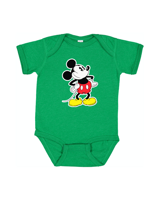 Mickey Mouse Cartoon Baby Romper Onesie