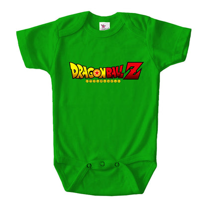 Dragon Ball Z Cartoon Title Baby Romper Onesie