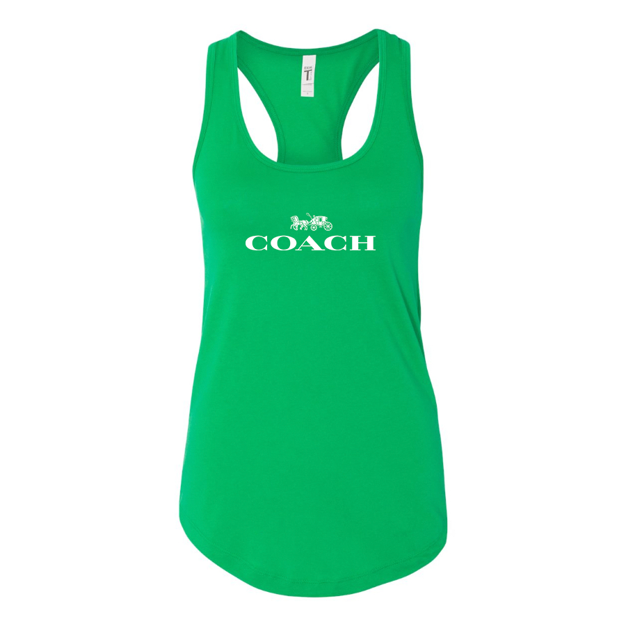 Women's Coach Racerback Tank Top