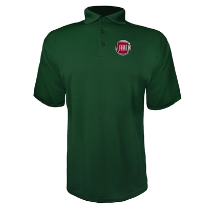 Men’s Fiat Car Polyester Polo