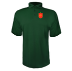 Men's Spain Red Logo National Soccer Team Polyester Polo