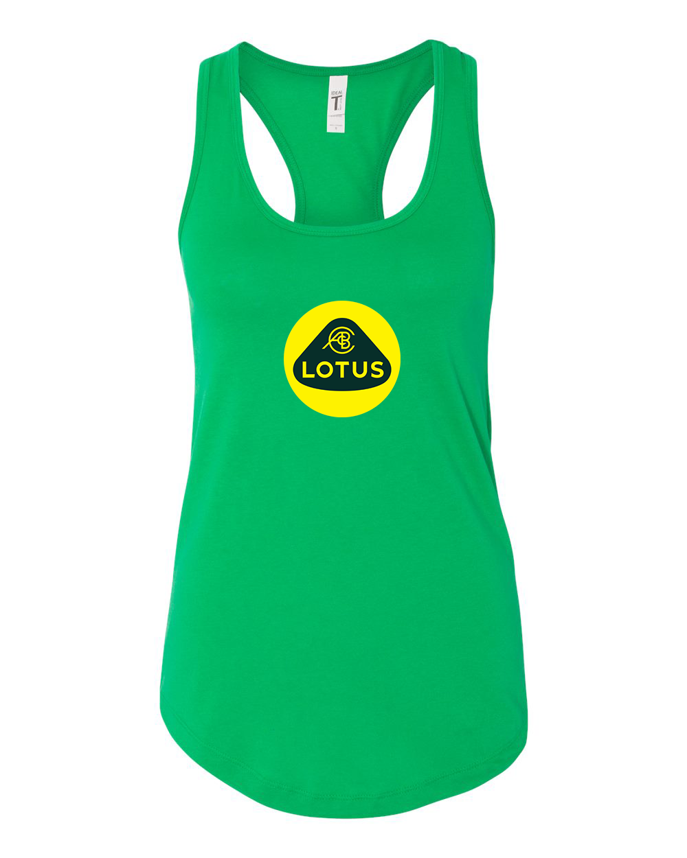 Women's Lotus Car Racerback Tank Top