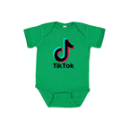 TikTok Social Baby Romper Onesie
