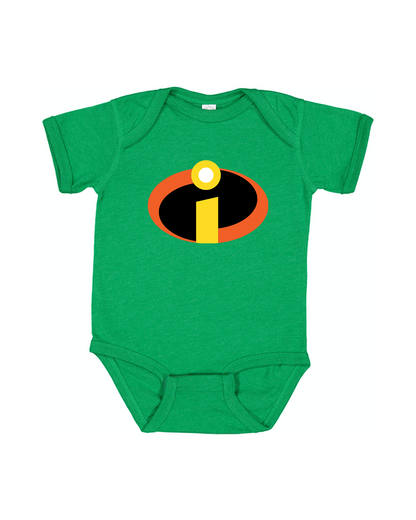 The Incredibles Cartoon Baby Romper Onesie