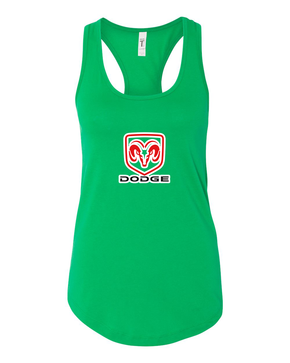 Women's Dodge Car Racerback Tank Top