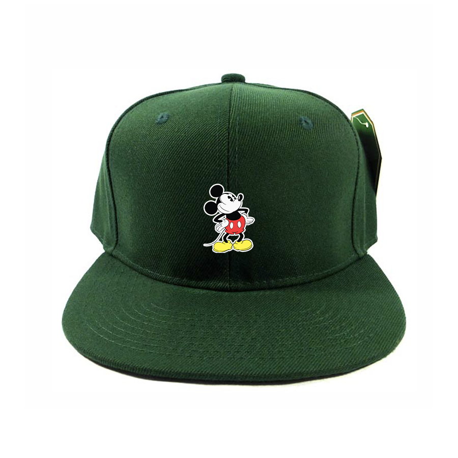 Mickey Mouse Cartoon Snapback Hat