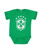 Baby Brazil Soccer Romper Onesie