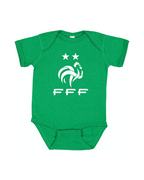 Baby France Soccer Romper Onesie