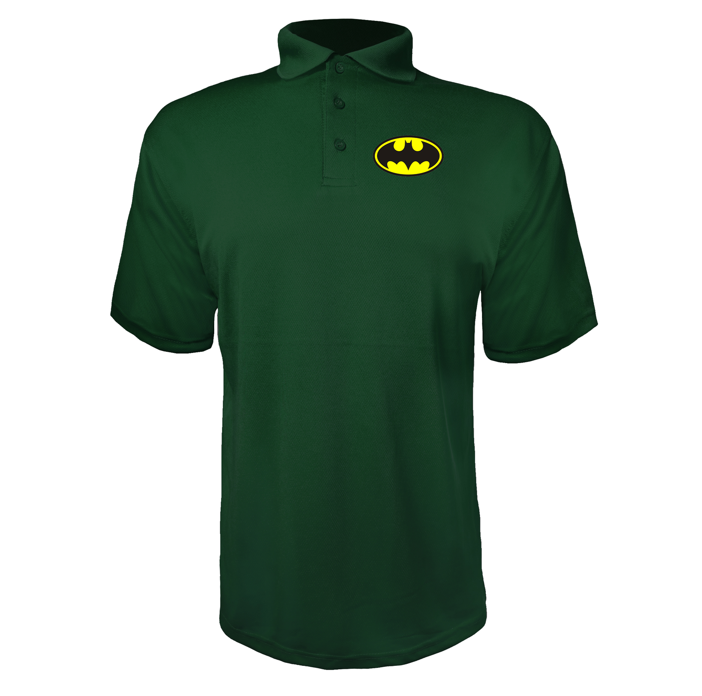 Men's DC Comics Batman Superhero Polyester Polo