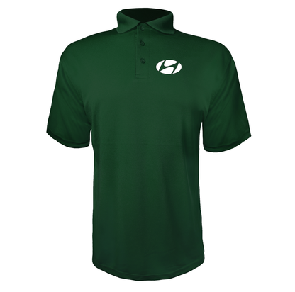 Men's Hyundai New Logo Car Polyester Polo