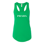 Women's Prada Racerback Tank Top