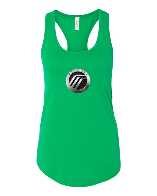 Women's Mercury Car Racerback Tank Top