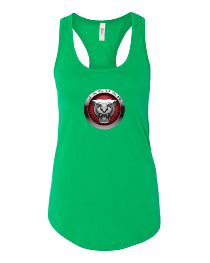 Women's Jaguar Motorsport Car Racerback Tank Top