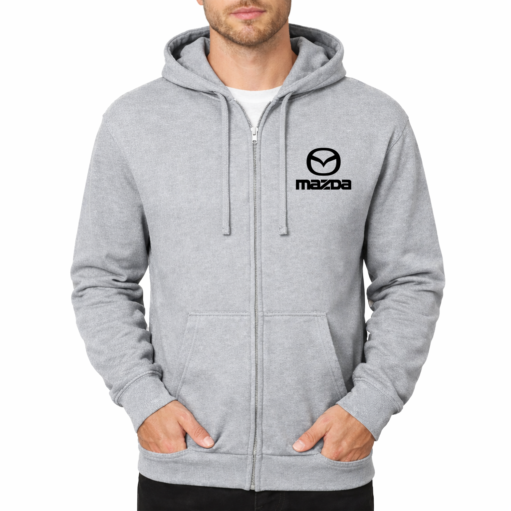 Men’s Mazda Car Zipper Hoodie