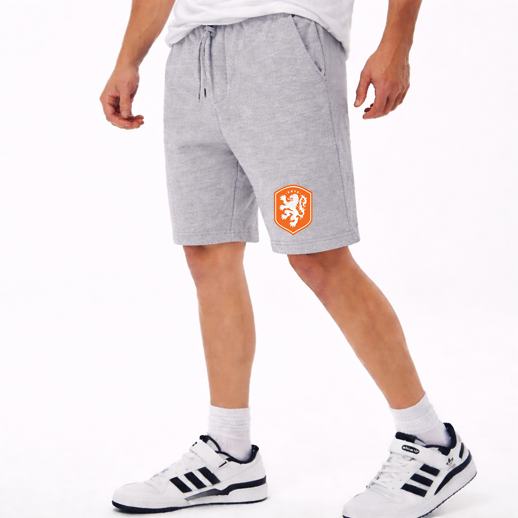 Men's Netherlands National Soccer Team Athletic Fleece Shorts