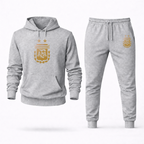 Men's Argentina Soccer Hoodie Joggers Set