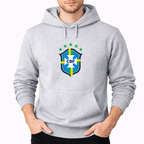 Men's Brazil National Soccer Team Pullover Hoodie